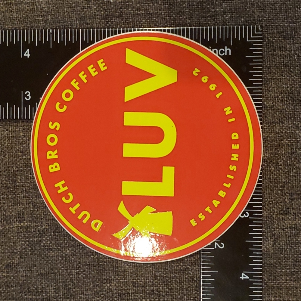 Dutch Luv sticker stickers